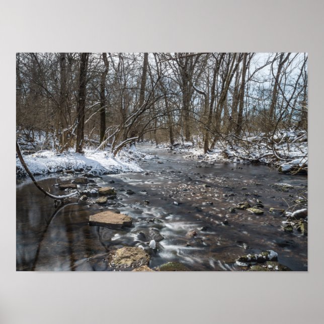 Creek At Sequiota Poster (Front)
