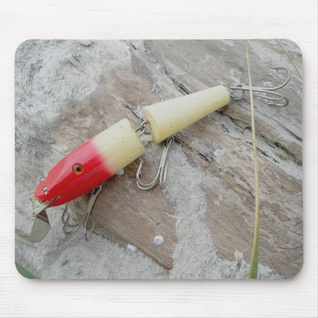 Creek Chub Jointed Pikie Redhead Lure Mouse Mat (Front)