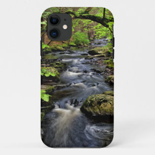 Creek flows through forest iPhone 11 case