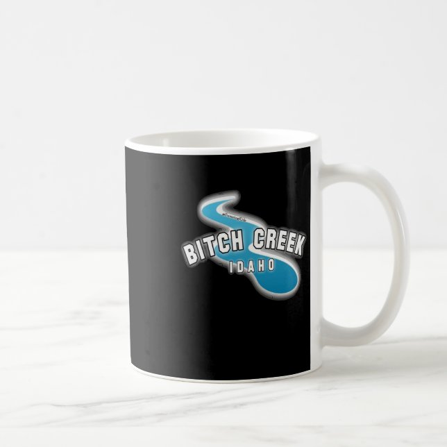 Creek - Idaho Sticker  Coffee Mug (Right)