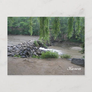 Creek in Korea Postcard