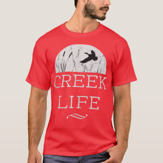 Creek Life Watermen's Salt Marsh Outdoor Lover  T-Shirt