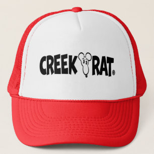 Creek Rat   Creekrat Cartoons Ball Caps