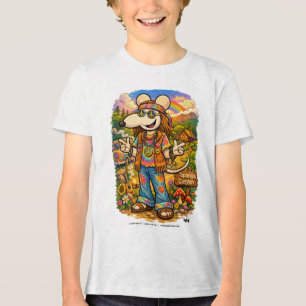 Creek Rat CreekRat Co. Vintage Hippy Art Tri-Blend Shirt