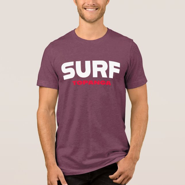 Creek Rat | The CreekRat Co. Surf Topanga Tri-Blend Shirt (Front)