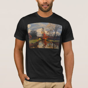 Creek Side in Autumn, Original by Gary Poling T-Shirt