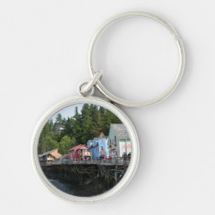 Creek Street in Ketchikan Key Ring