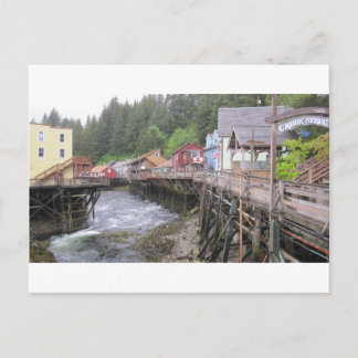 Creek Street Ketchikan, Alaska Postcard