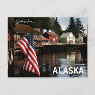 Creek Street Ketchikan Alaska Postcard