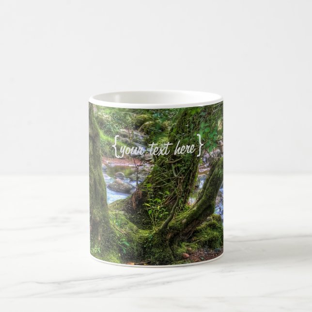 Creek Trees at Spitchwick Coffee Mug (Center)