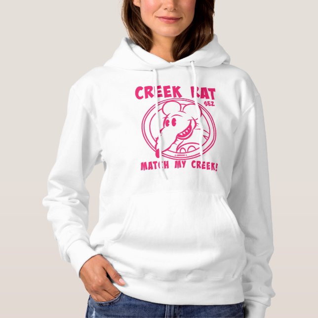Creekrat Cartoon Studios - Creek Rat Art Hoodie (Front)