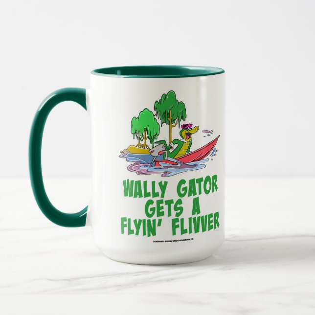 Creekrat Cartoon Studios Creek Rat Fliver Flivver Mug (Left)