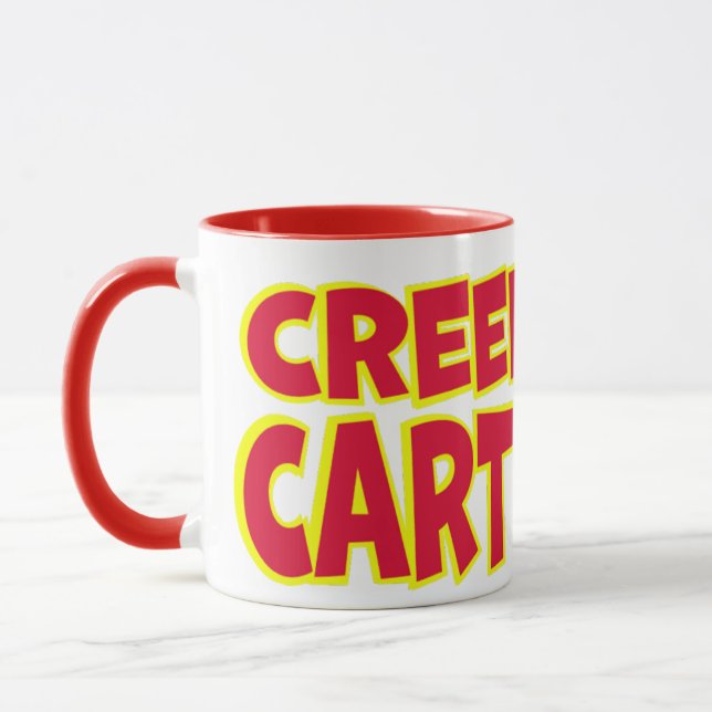Creekrat Cartoon Studios - Creek Rat Mug (Left)