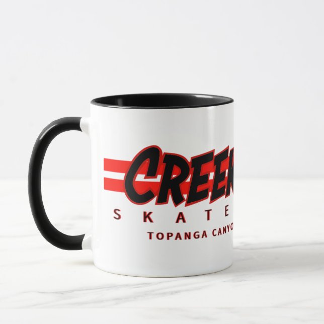 Creekrat Cartoon Studios - Creek Rat Surf Shop Mug (Left)