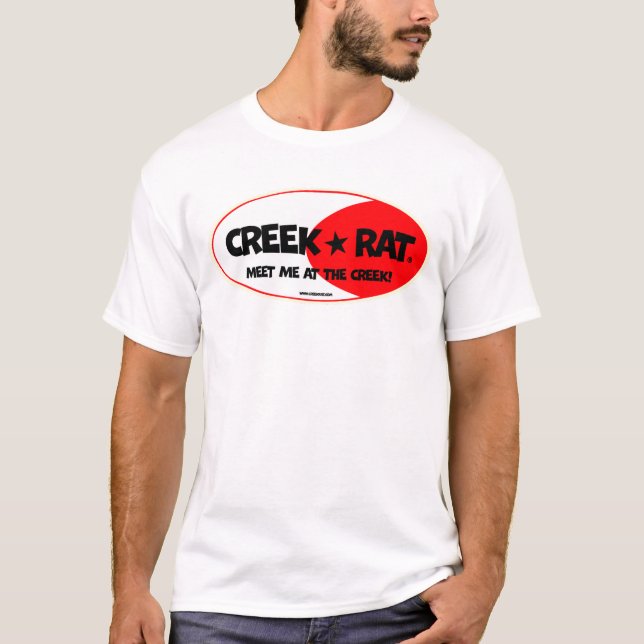 Creekrat Cartoon Studios - Creek Rat T-Shirt (Front)