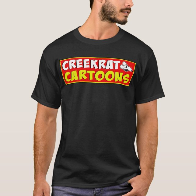 Creekrat Cartoon Studios - Creek Rat T-Shirt (Front)