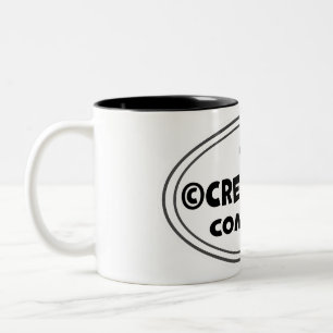 Creekrat Cartoon Studios - Creek Rat Two-Tone Coffee Mug