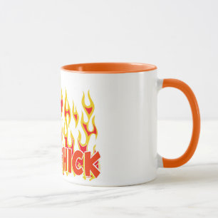 Creekrat Cartoon Studios - Hot Chick Art Mug