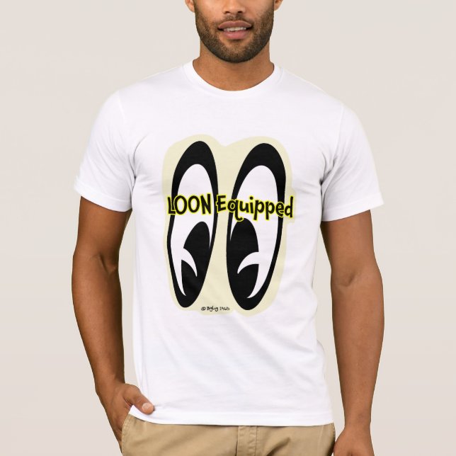 Creekrat Cartoon Studios Loon Equipped Tee (Front)