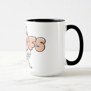 Creekrat Cartoon Studios - Woofs Bar & Grill Art Mug
