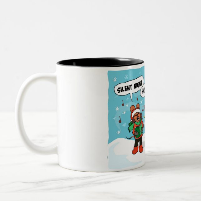 Creekrat CARtoons 2024 Christmas Mug (Left)