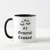 Creekrat Cartoons Fun Attorney Lawyer Mug (Left)