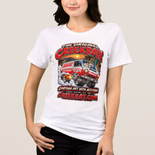 CreekRat CreekRat Co. 2027 Cartoon Logo Tri-Blend Shirt