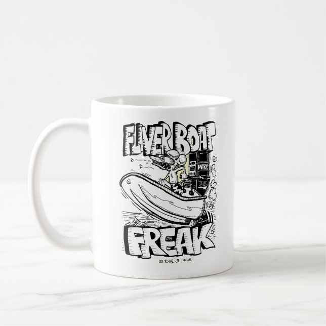 Creekrat Fliver Boat Freak Mug (Left)