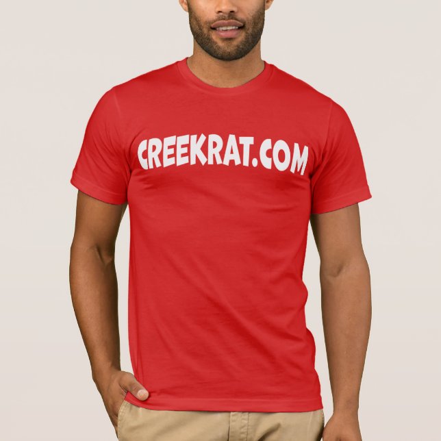 CreekRat Studios | CREEKRAT.COM T-Shirt (Front)