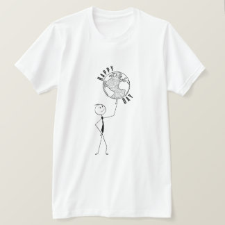 Creen people Happy Earth Day Holiday Gift eco T-Shirt