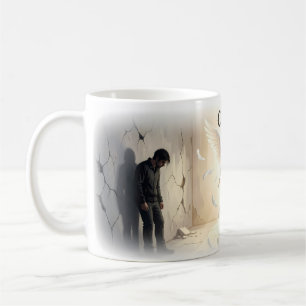 Creep Angel Between Shadow and Light Mug