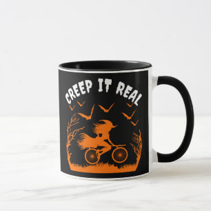 CREEP IT REAL FUNNY SARCASM MUG