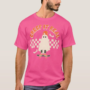 Creep it Real Ghost Halloween Fall Season T-Shirt