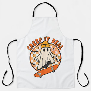Creep It Real Halloween Apron