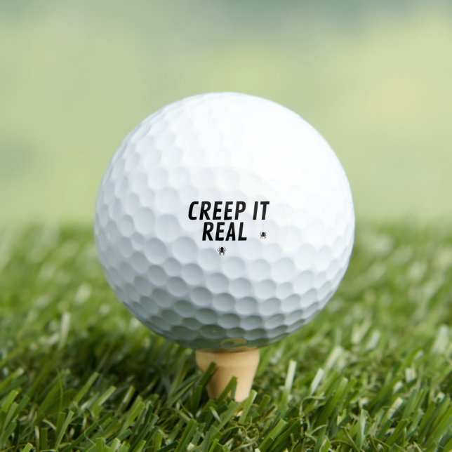 Creep It Real Halloween Golf Balls (Insitu Tee)