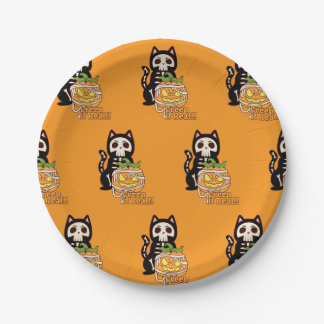 🎃 Creep It Real! 🐾 Paper Plate