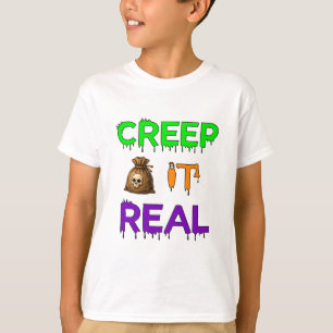 Creep It Real Spooky Scene For Halloween Fans 👻 T-Shirt