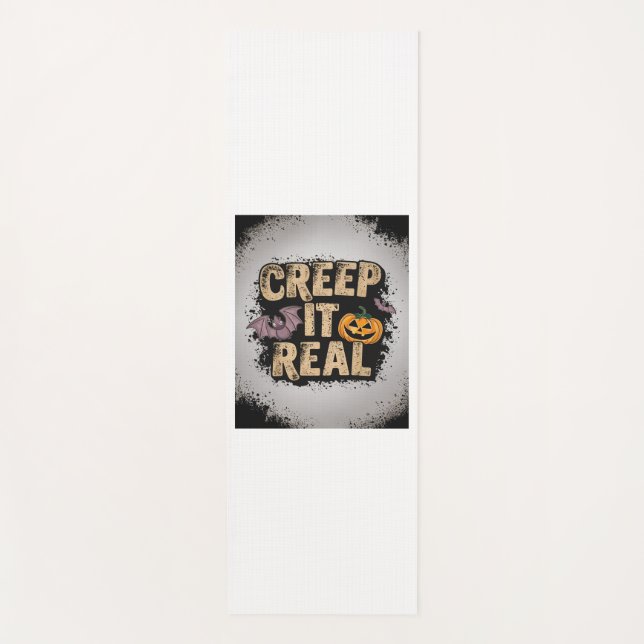 Creep It Real Yoga Mat (Front)