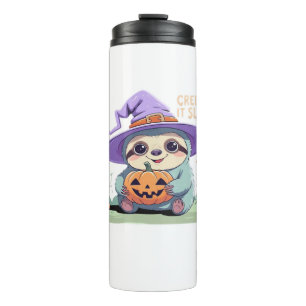 Creep It Slow � Cute Sloth Halloween Shirt Funny Thermal Tumbler