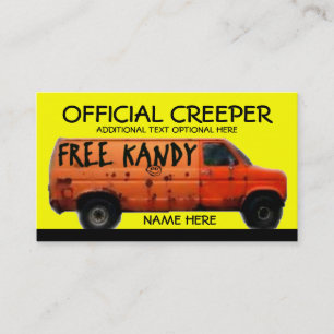 Creeper Business Card