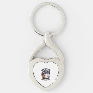 Creepin� Cow Halloween Key Ring