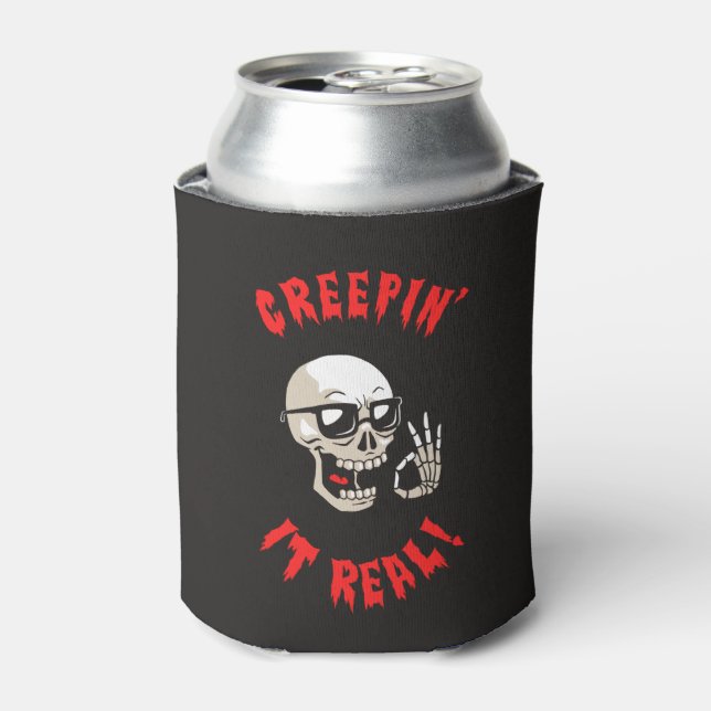 Creepin' It Real Can Cooler (Can Front)