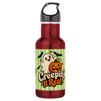 “Creepin’ It Real” Cute Halloween 532 Ml Water Bottle
