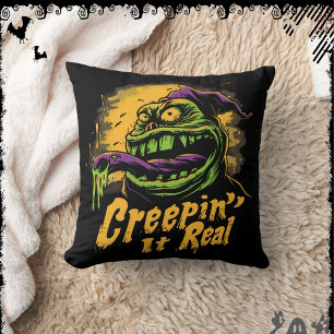 Creepin’ It Real ExDesigner Halloween Cushion
