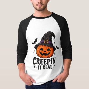 Creepin' It Real Halloween T-Shirt