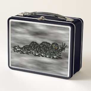 Creeping Slime Hulk Weird Horror Art Metal Lunch Box