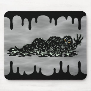 Creeping Slime Hulk Weird Horror Art Mouse Mat
