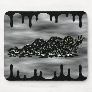 Creeping Slime Hulk Weird Horror Art Mouse Mat