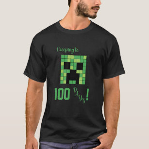 Creeping To 100 Days 100 Days Of School Apparel T-Shirt