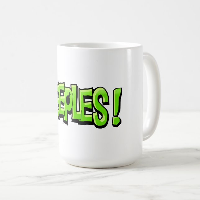 Creeples coffee mug (Front Right)